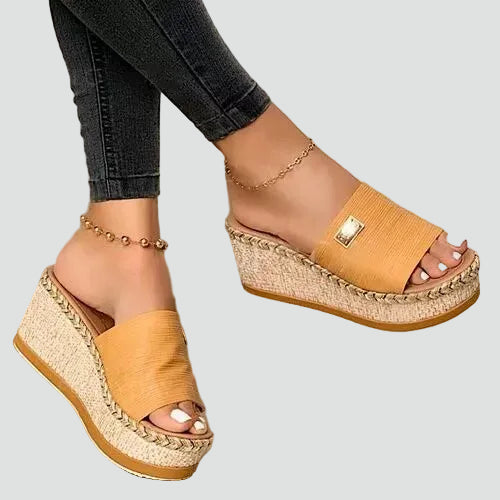 Abigail | Espadrille Wedge Sandals With Platform Sole