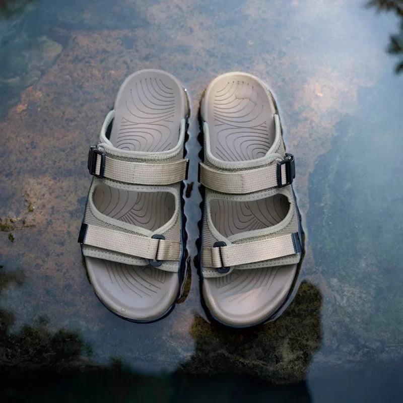 Harrison | Men's Velcro Strap Outdoor Sandals with Buckle Detail