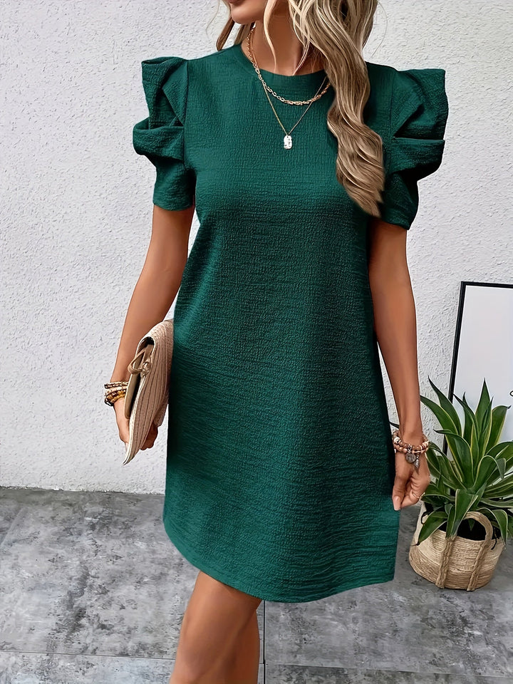 Bridget | Puff Sleeve Shift Dress