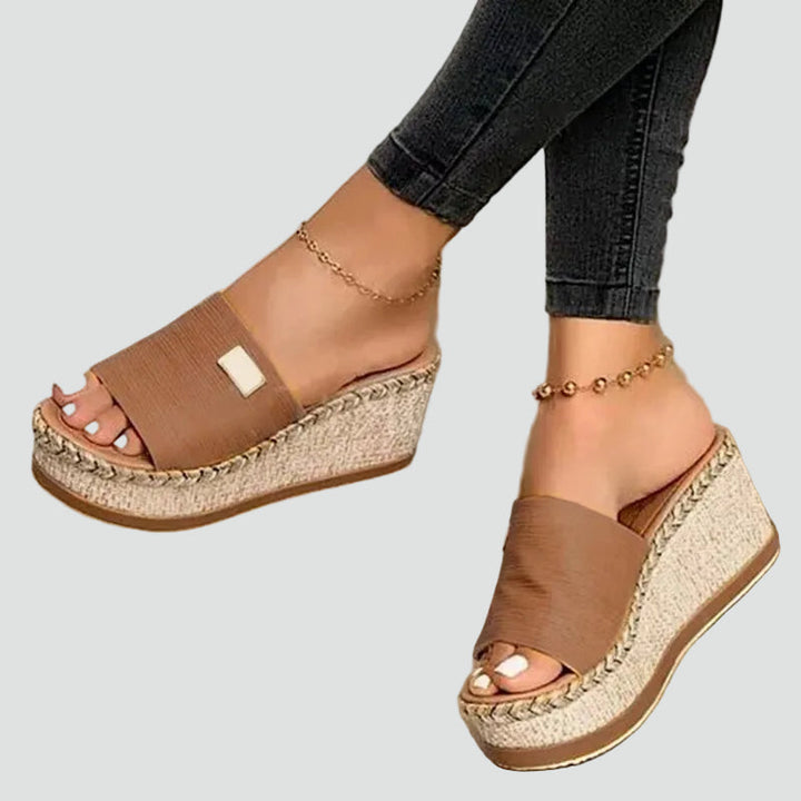 Abigail | Espadrille Wedge Sandals With Platform Sole