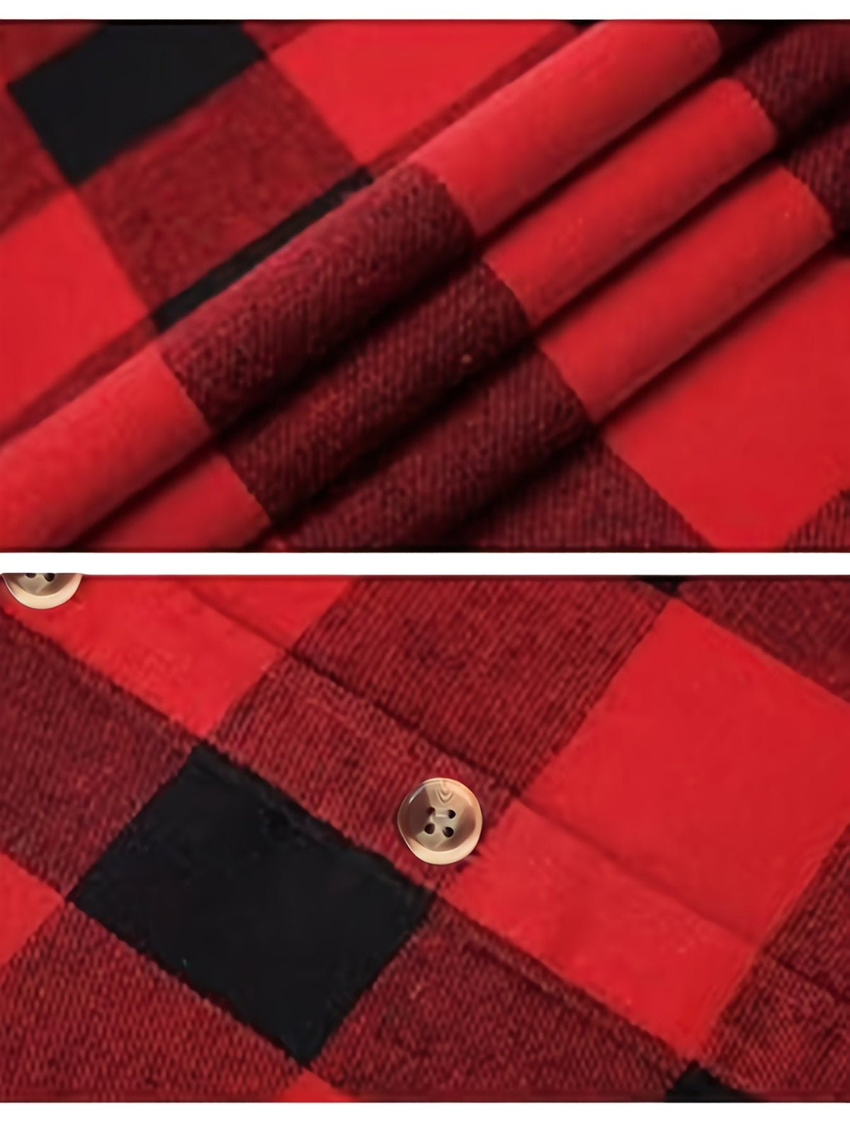 Phoebe | Plaid Button Up Shirt Oversized Long Sleeve