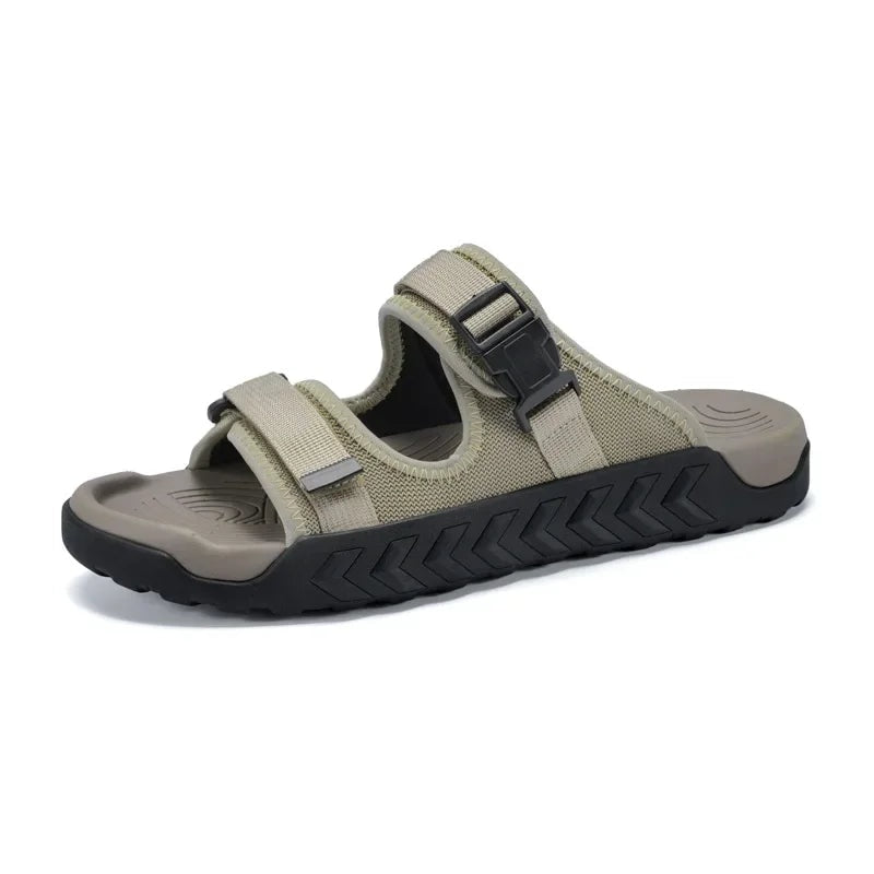 Harrison | Men's Velcro Strap Outdoor Sandals with Buckle Detail
