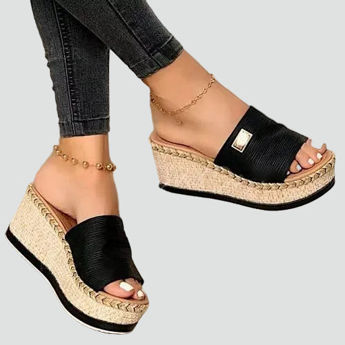 Abigail | Espadrille Wedge Sandals With Platform Sole
