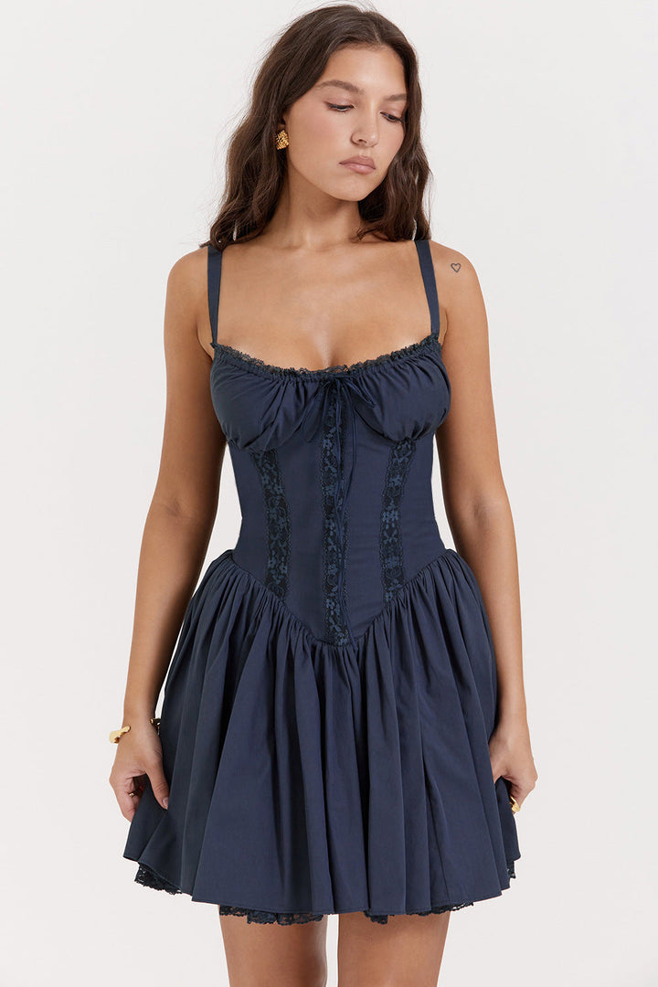 Sophie | Corset Square Neck Mini Dress