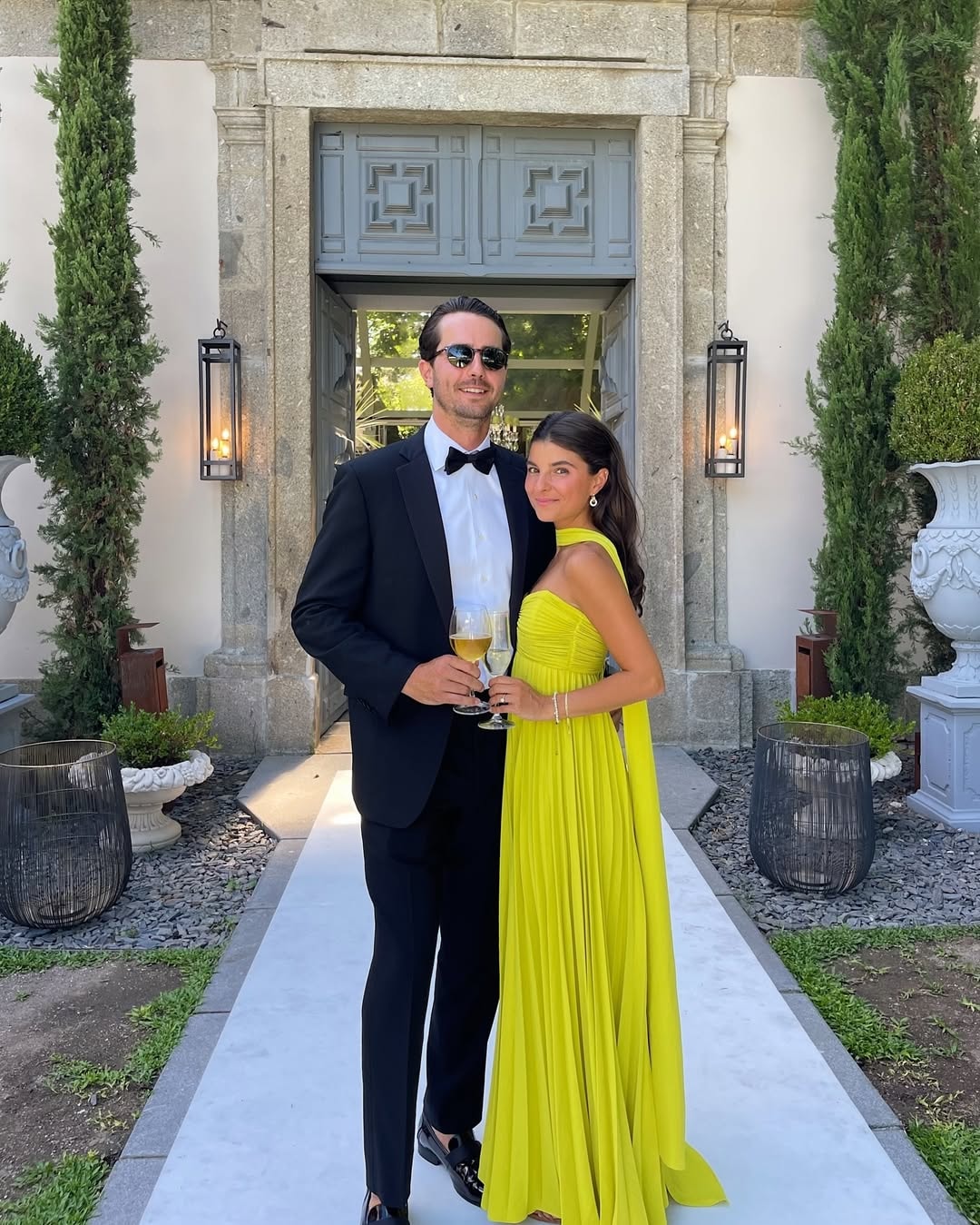 Blair | Women's Pleated Strapless Maxi Wedding Guest Dress