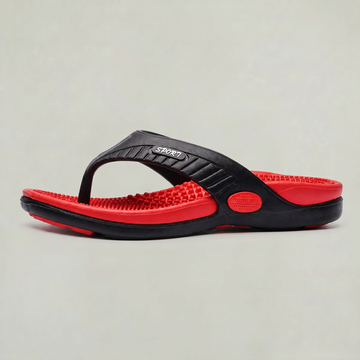 Harrison | Men's Textured Footbed Flip Flop Sandals