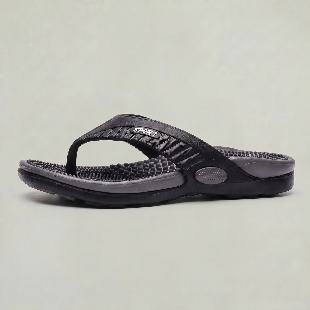 Harrison | Men's Textured Footbed Flip Flop Sandals