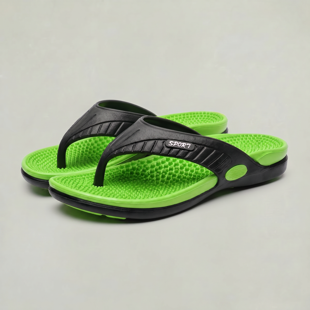 Harrison | Men's Textured Footbed Flip Flop Sandals