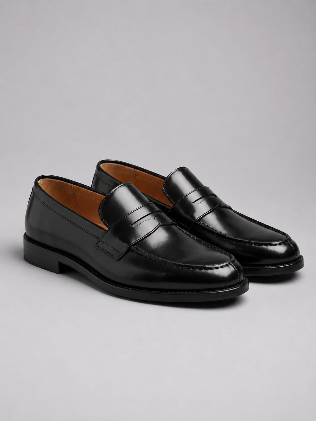 Harrison | Men's Leather Penny Loafers Classic Smart Casual Shoes
