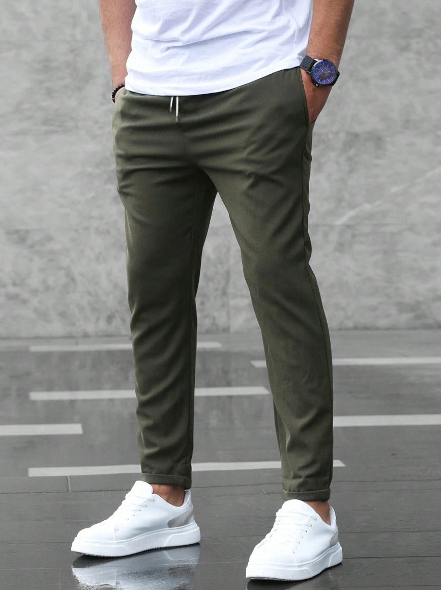Harrison | Men's Slim Fit Chino Pants with Drawstring Waist