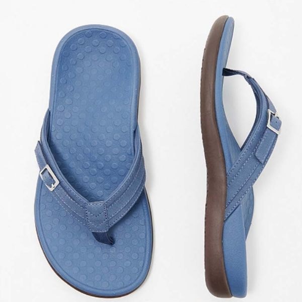 Everly | Buckle Strap Orthopedic Thong Sandals