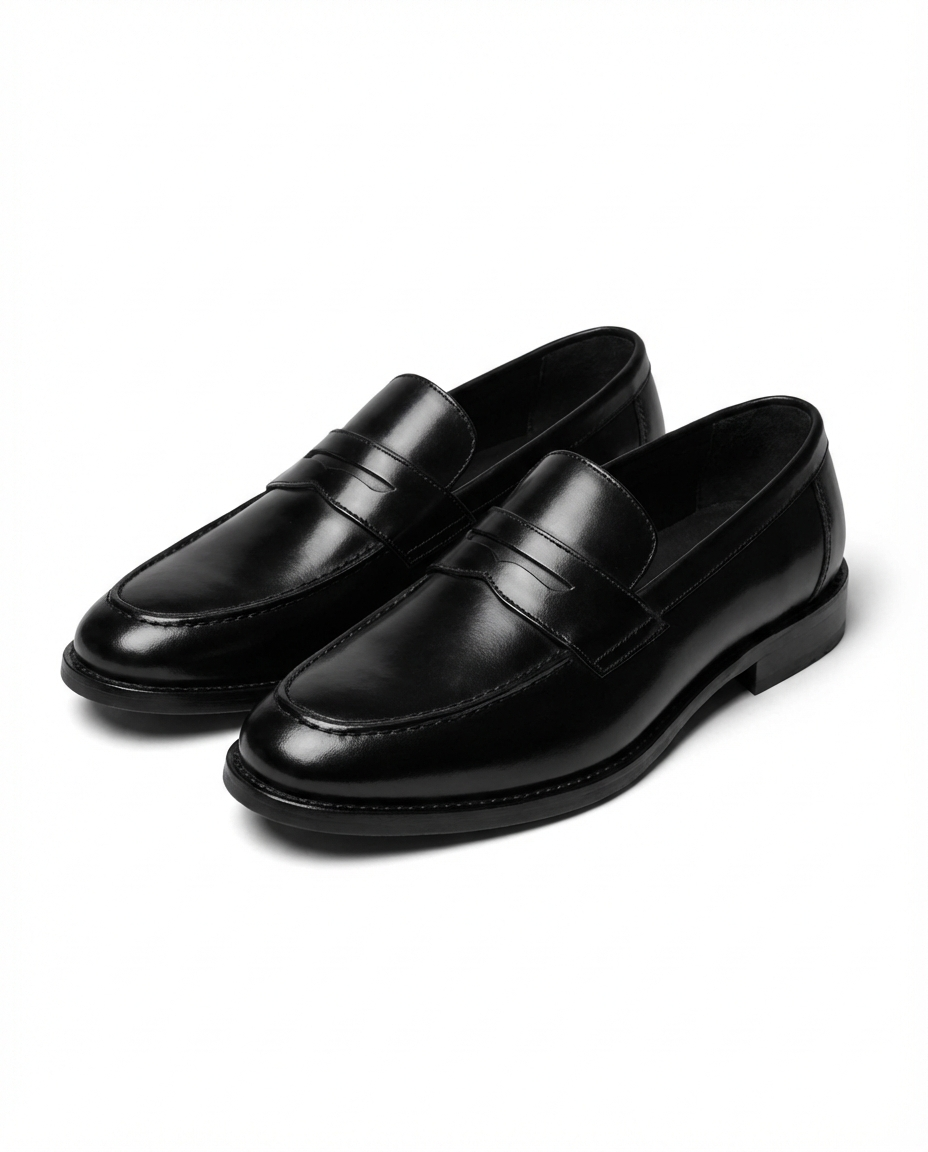 Harrison | Men's Leather Penny Loafers