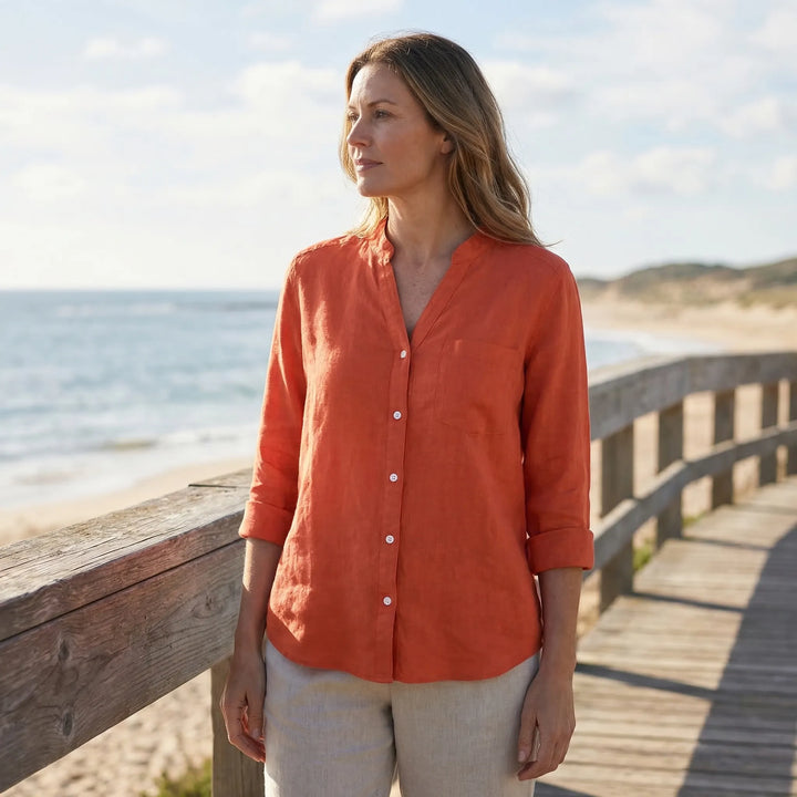 Georgia | Button Up Long Sleeve Shirt