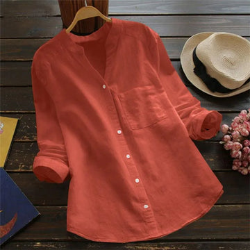 Evie | Button Up Long Sleeve Shirt
