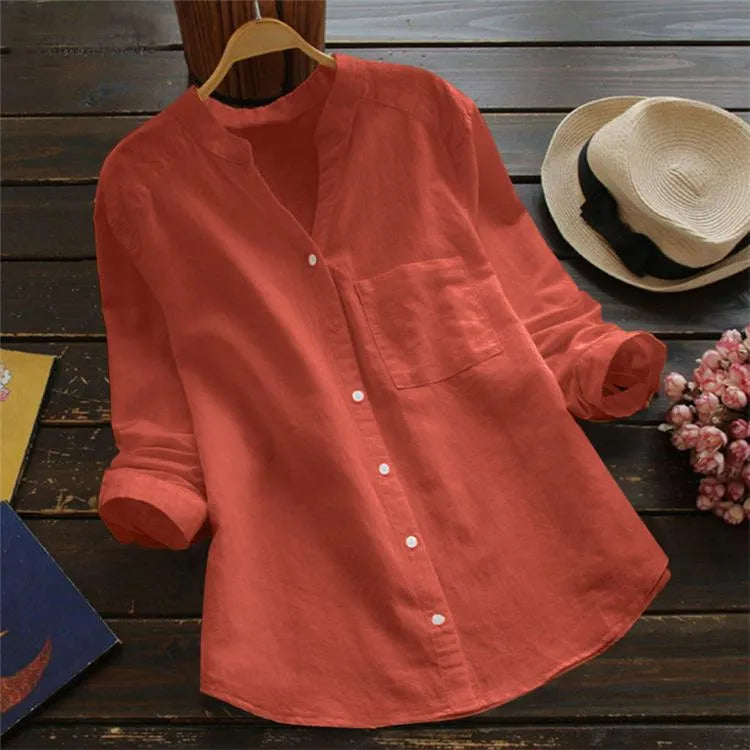 Evie | Button Up Long Sleeve Shirt