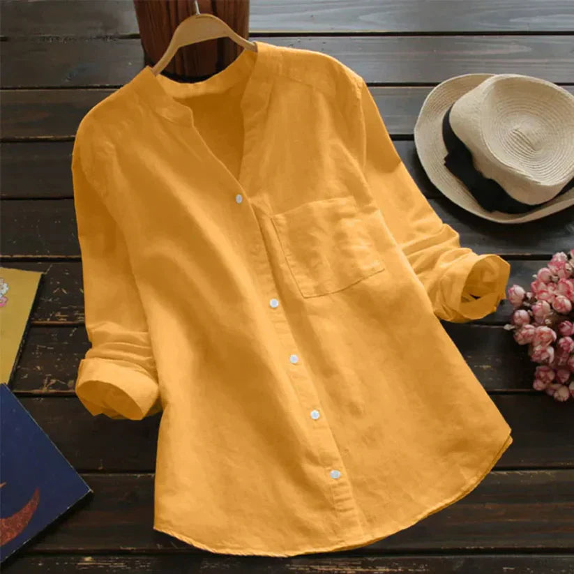 Evie | Button Up Long Sleeve Shirt
