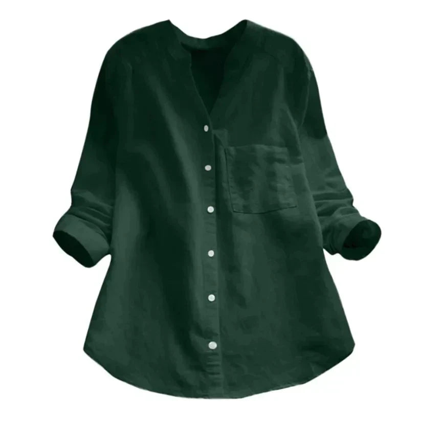 Evie | Button Up Long Sleeve Shirt