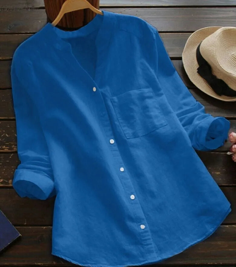 Evie | Button Up Long Sleeve Shirt
