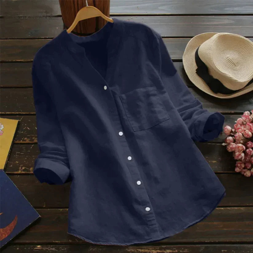 Evie | Button Up Long Sleeve Shirt