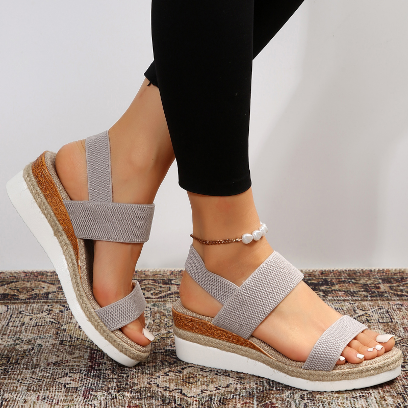 Isobel | Espadrille Platform Wedge Sandals