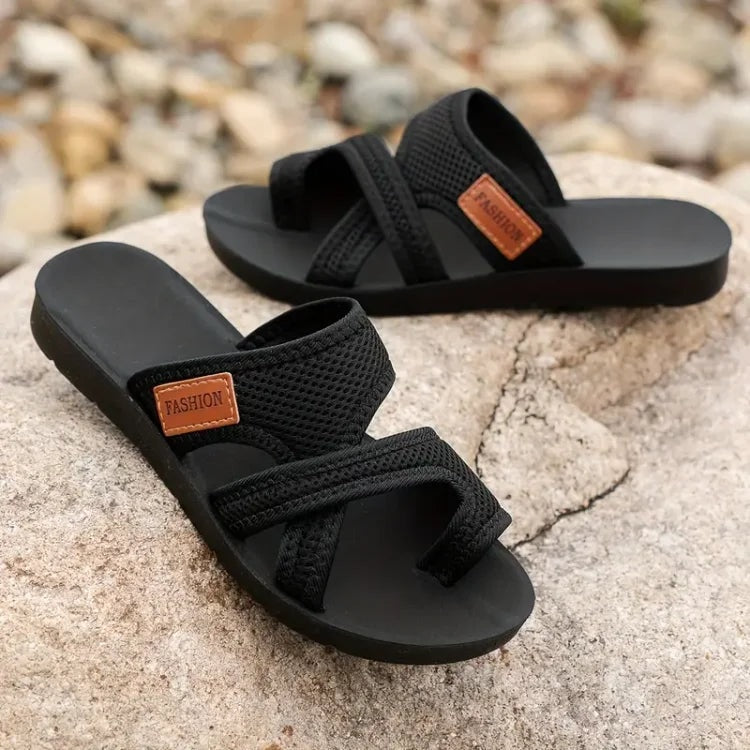 Estelle | Crisscross Open Toe Orthopedic Sandals