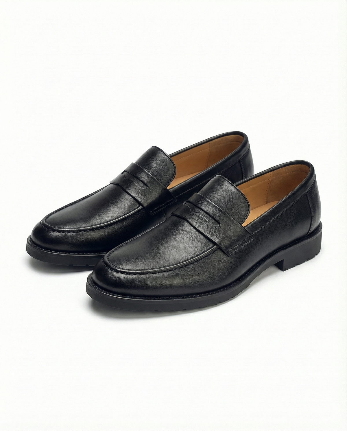Harrison | Men's Leather Penny Loafers Classic Slip On
