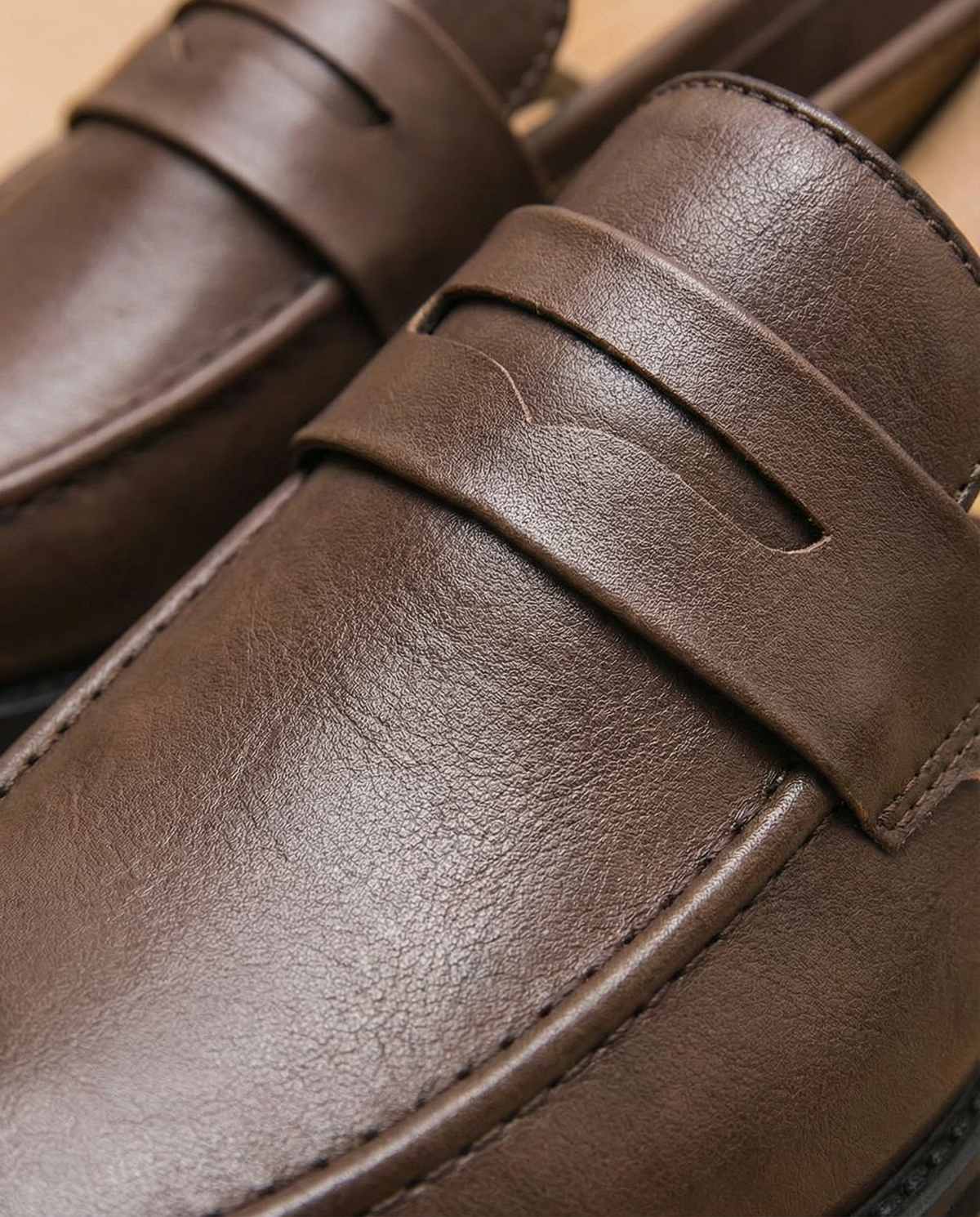 Harrison | Men's Leather Penny Loafers Classic Slip On