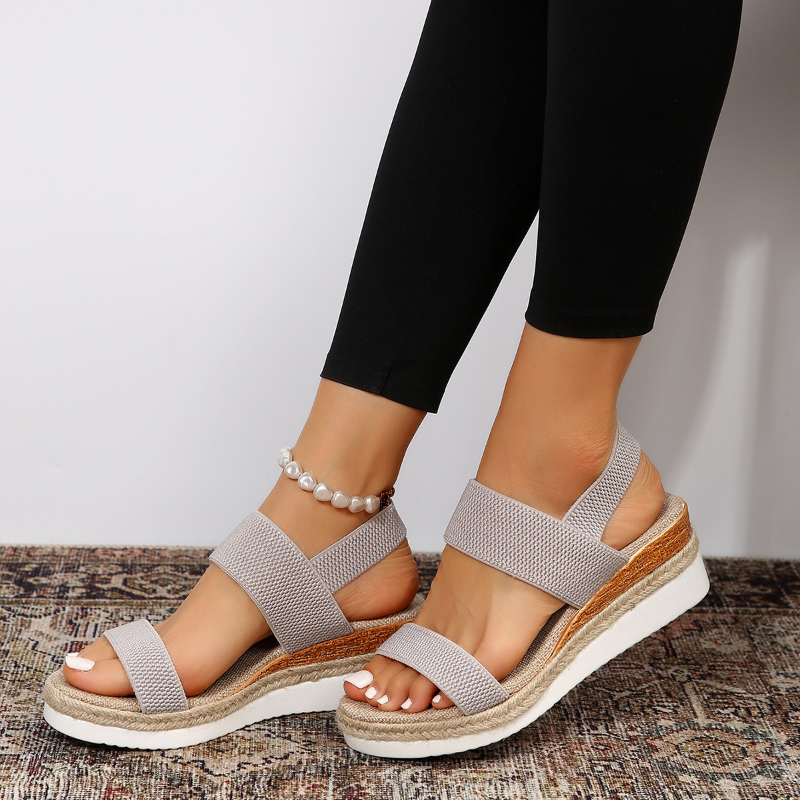 Isobel | Espadrille Platform Wedge Sandals