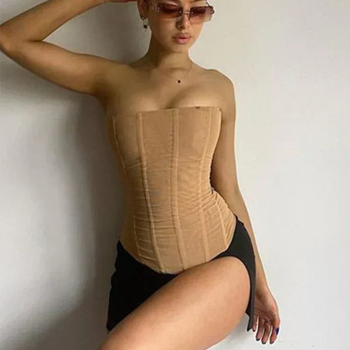 Maisie | Structured Corset Cami Top