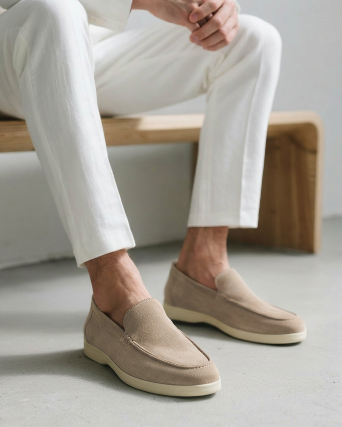 Harrison | Men's Suede Slip-On Loafers