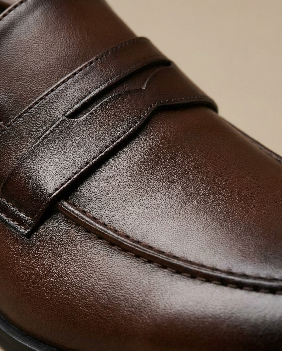 Harrison | Men's Leather Penny Loafers